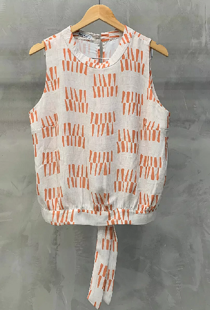 Cropped Plus Estampada 8029