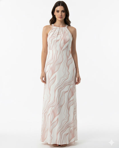 Vestido Longo Estampado 80257