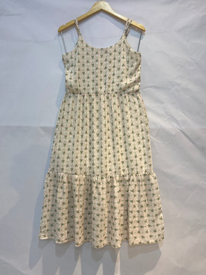 Vestido Midi Gola Franzida 60641