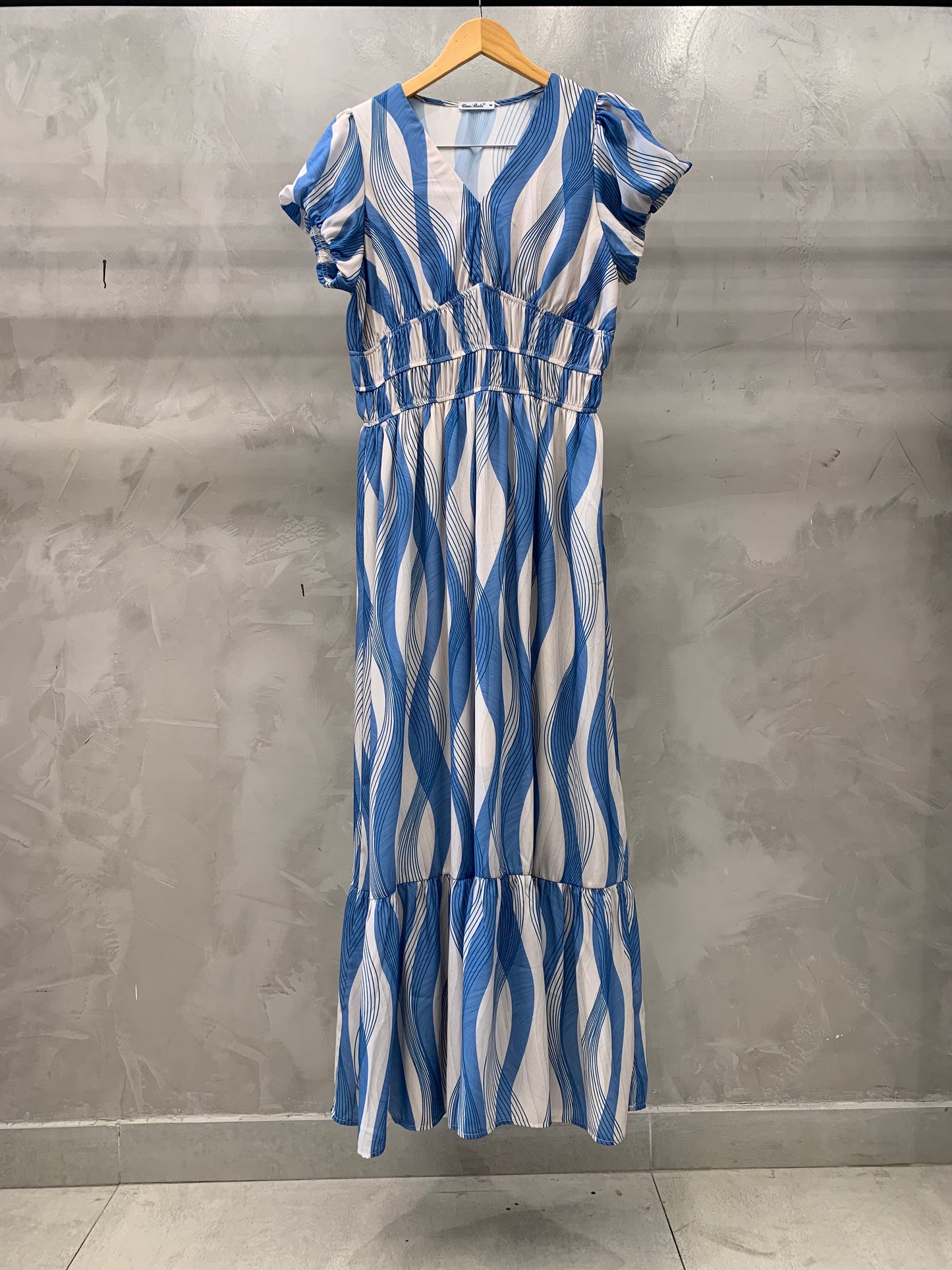 Vestido Longo Acinturado 90981