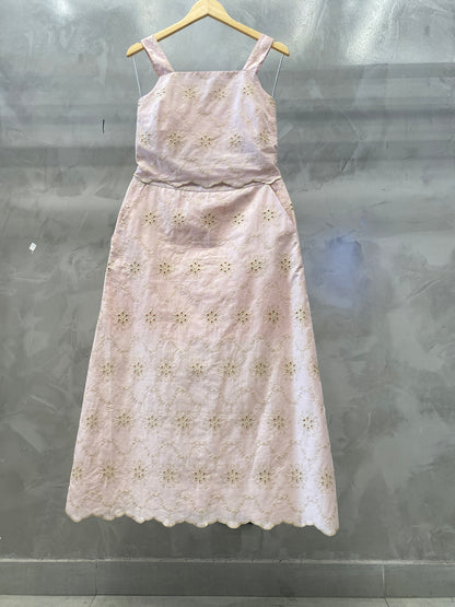 Conjunto Cropped e Saia Bordado 91082