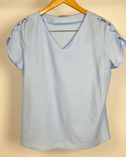 Blusa Decote V 60720