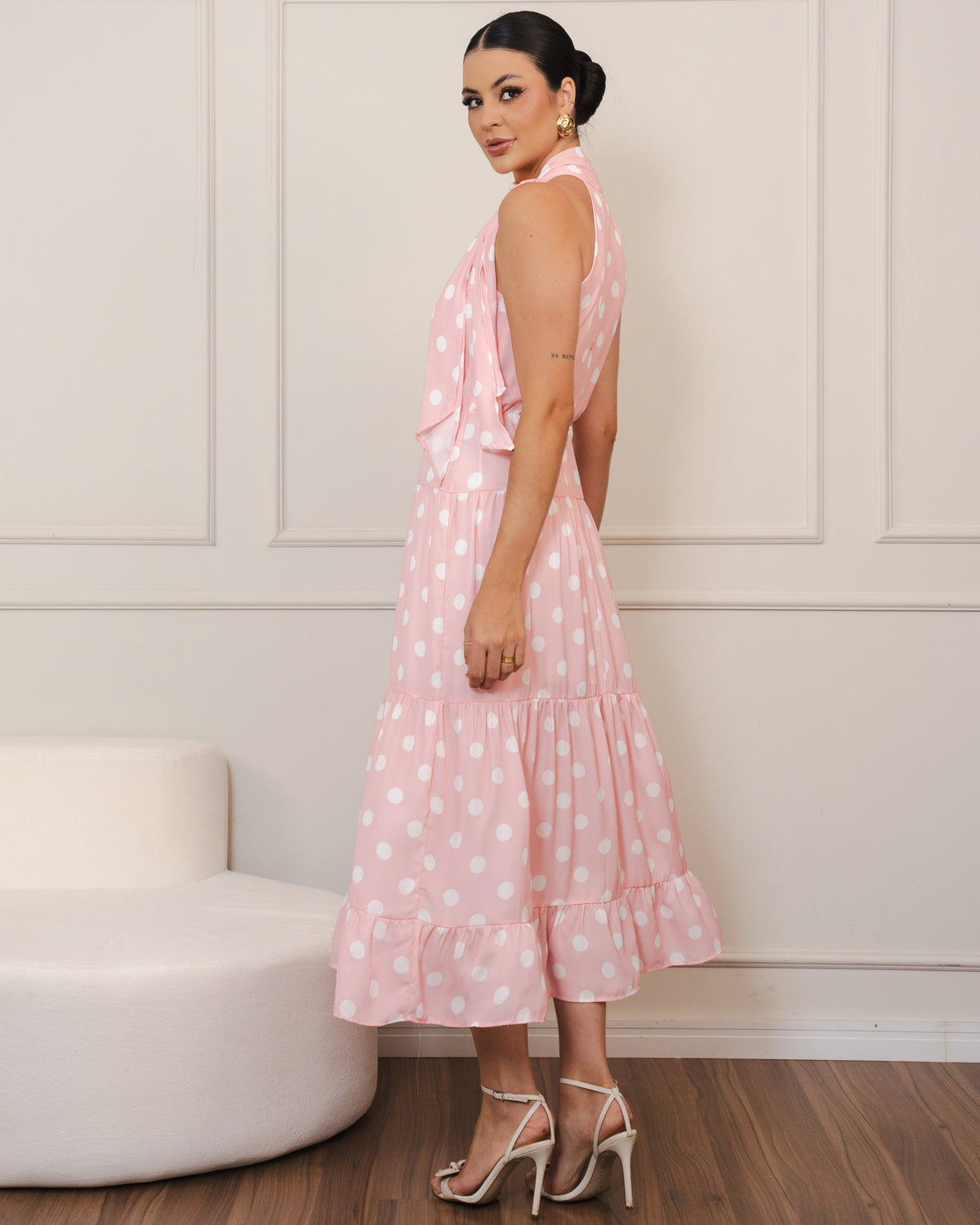 Vestido Longo De Póa Tres Marias 92682