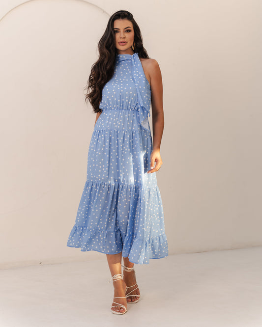 Vestido Longo De Poá 92680