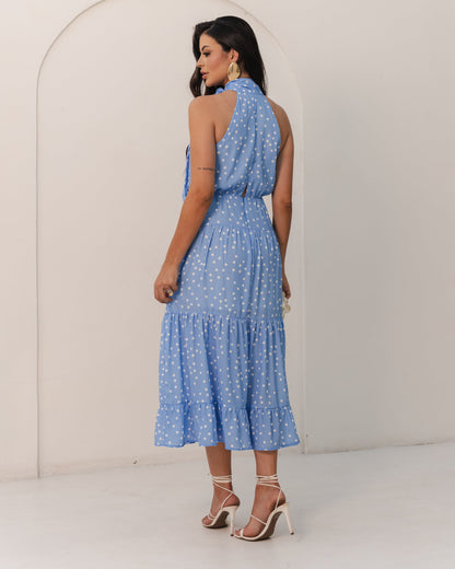 Vestido Longo De Poá 92680