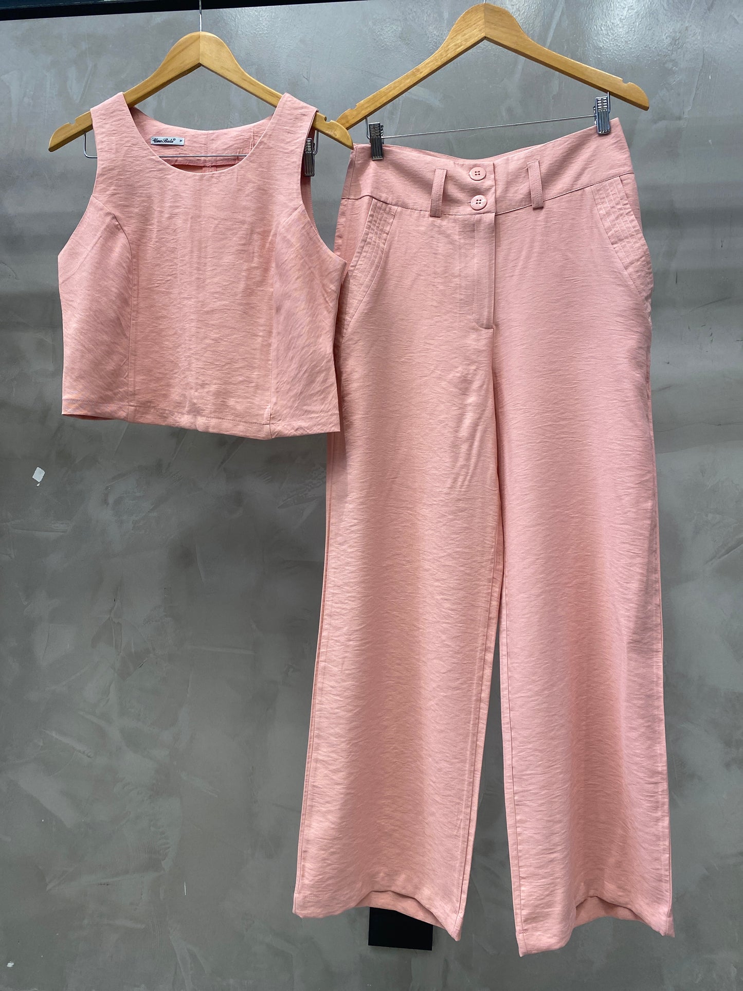 Conjunto calça e Cropped 91272