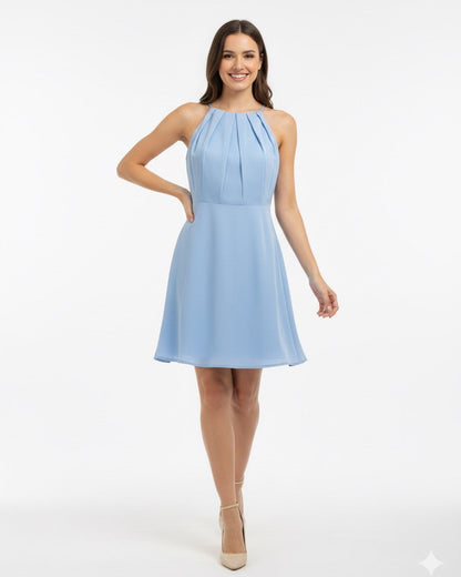 Vestido Curto Liso 49062