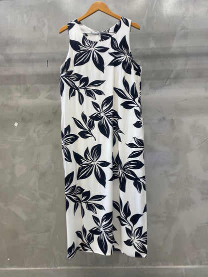 Vestido Midi Regatão Estampado 90504