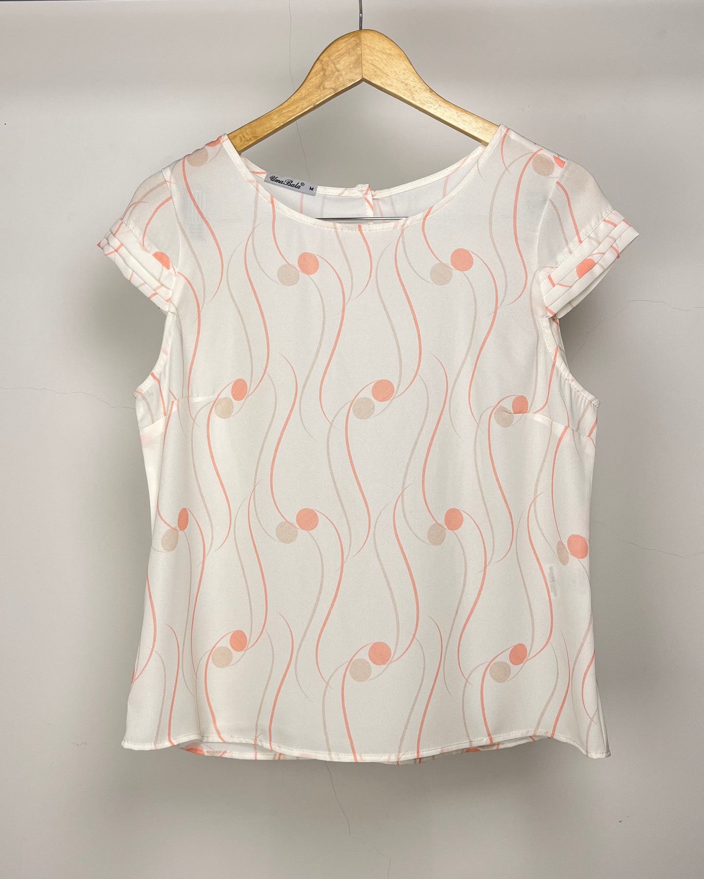 Blusa Gola Redonda Estampada 91822