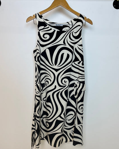 Vestido Curto Regata Estampado 90312