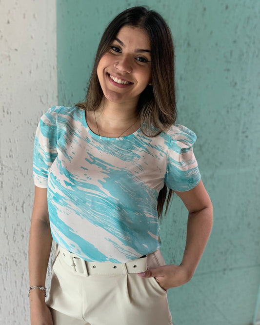 Blusa de ombreira 70921