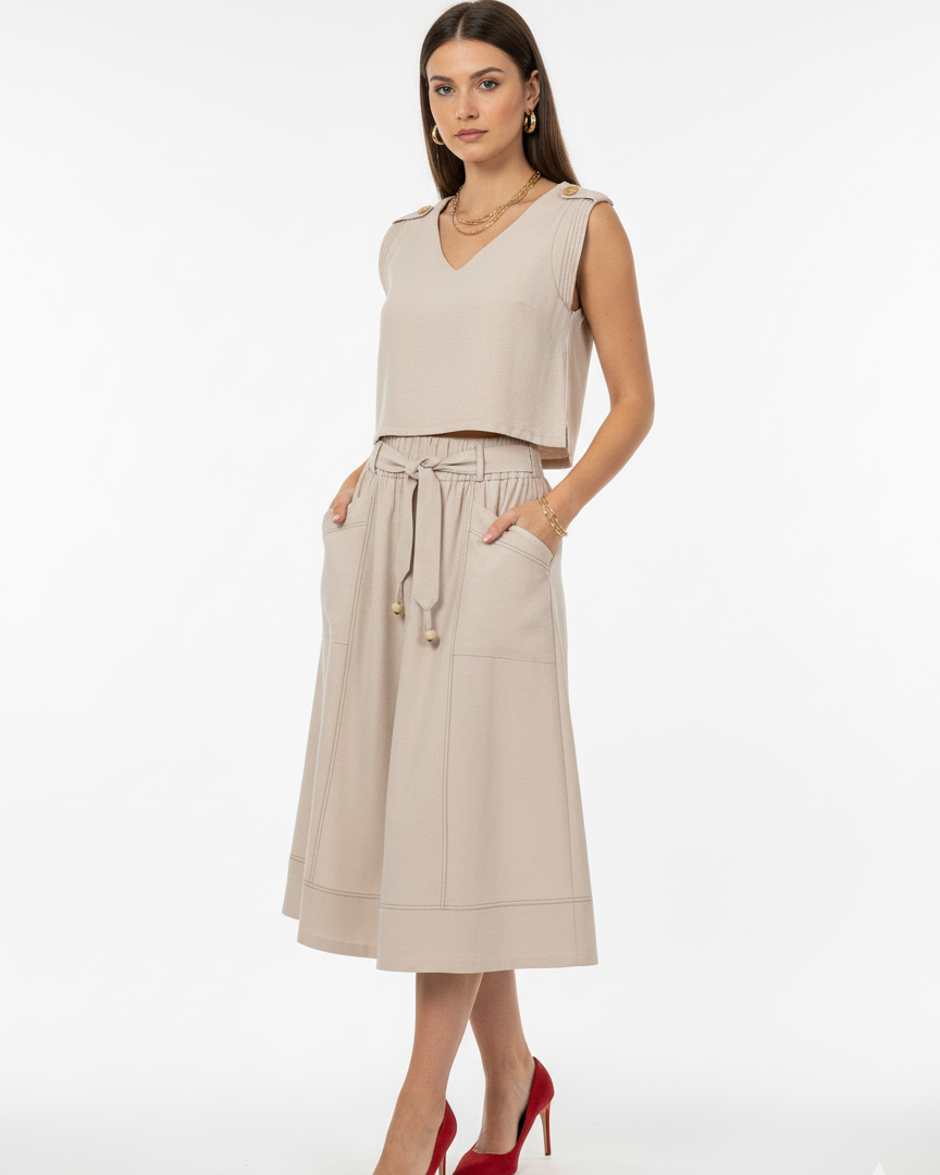 Conjunto de Saia e Regata 91111