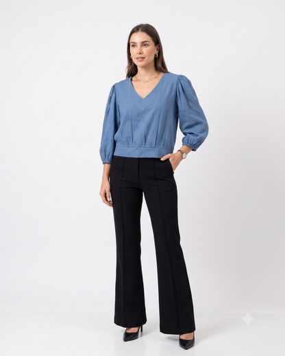 Cropped Liso Manga 7/8 80124