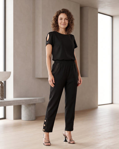 Calça com Elástico 29760