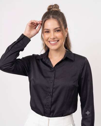 Camisa de Cetim 92460