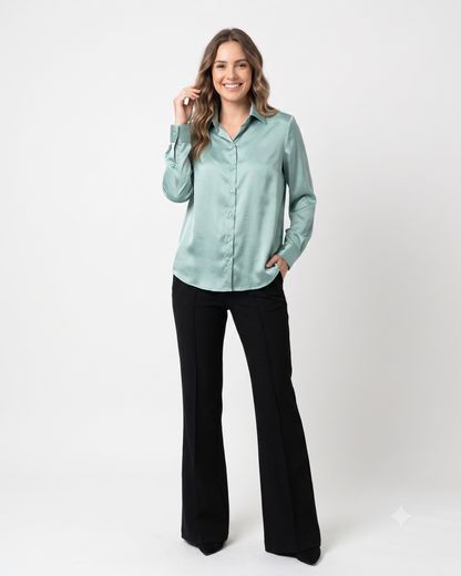 Camisa de Cetim 92460