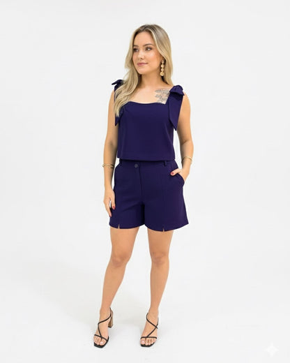 Conjunto Regata e Shorts 91341