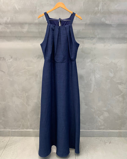 Vestido Alça Larga Polymelange Liso 80254