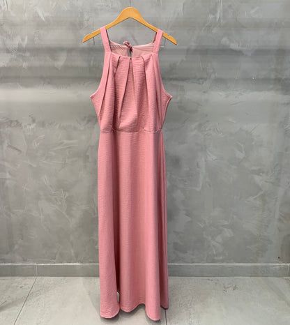 Vestido Alça Larga Polymelange Liso 80254