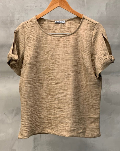 Blusa Manga Vazada 07048