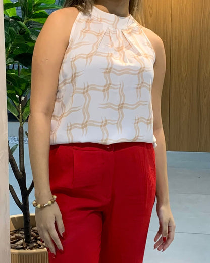 Regata Trapézio Estampada 80234