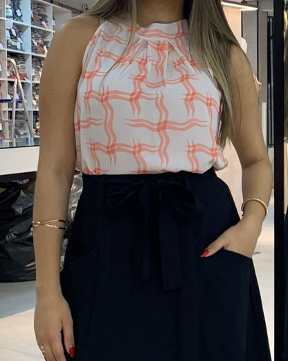 Regata Trapézio Estampada 80234