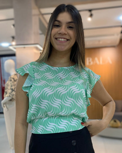 Cropped Manga Babado 70495