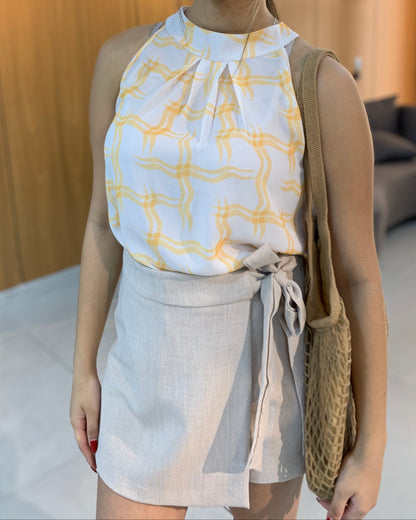 Regata Trapézio Estampada 80234