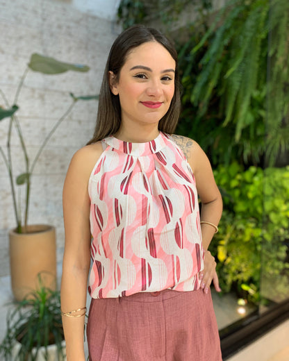 Regata Trapézio Estampada 80236