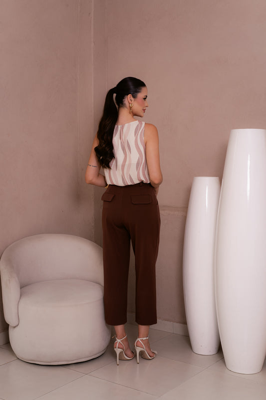 Regata alça Larga Estampada 60685