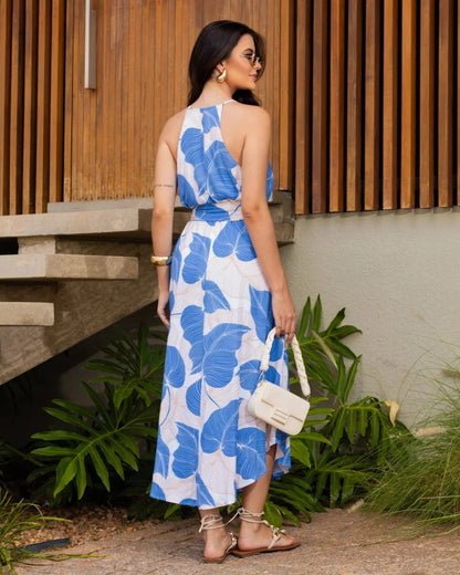 Vestido Midi Barra Redonda 91102