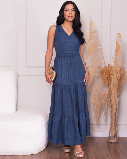 Detalhe da cor Azul Jeans