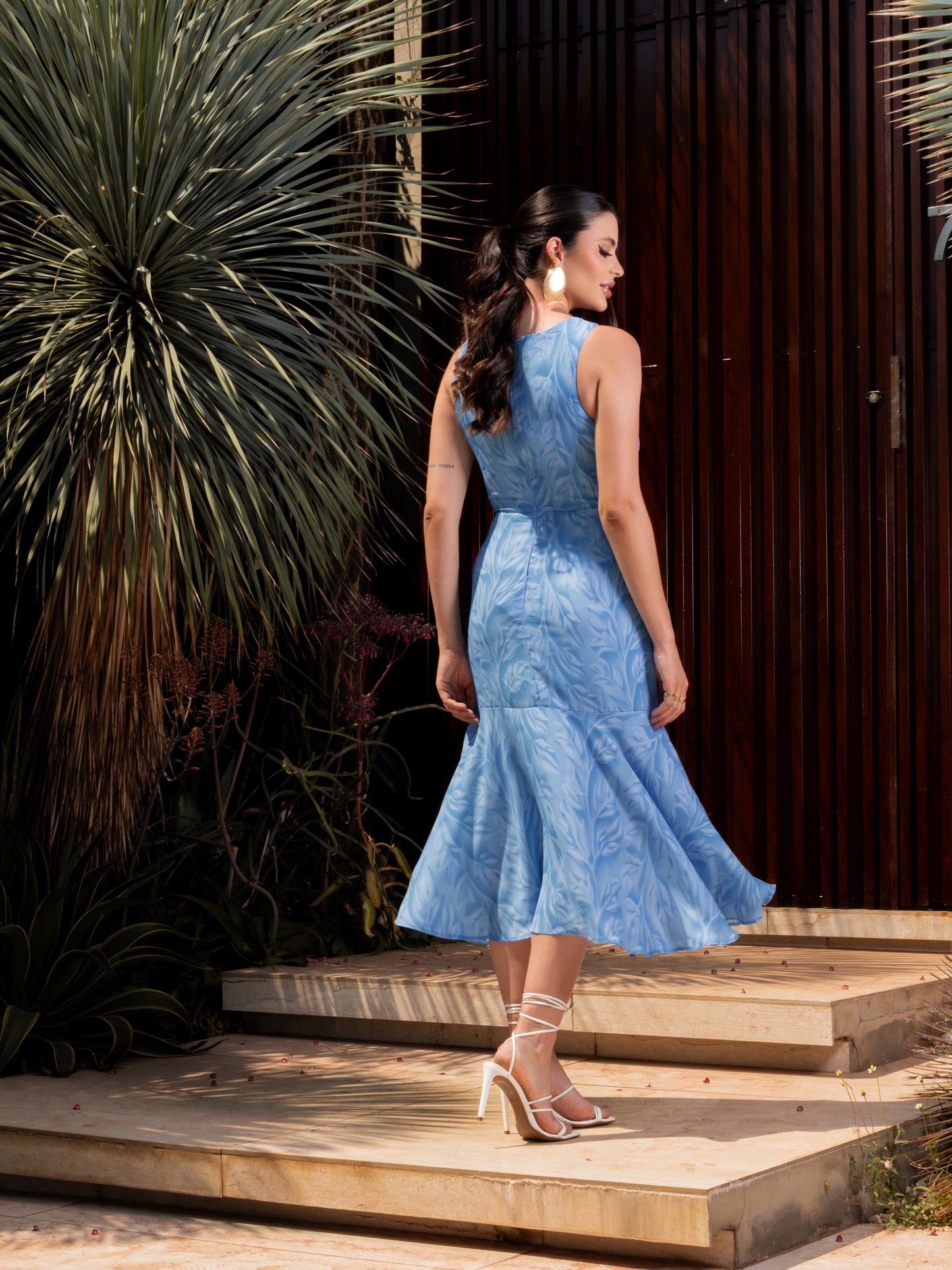 Vestido Midi Acinturado 90214