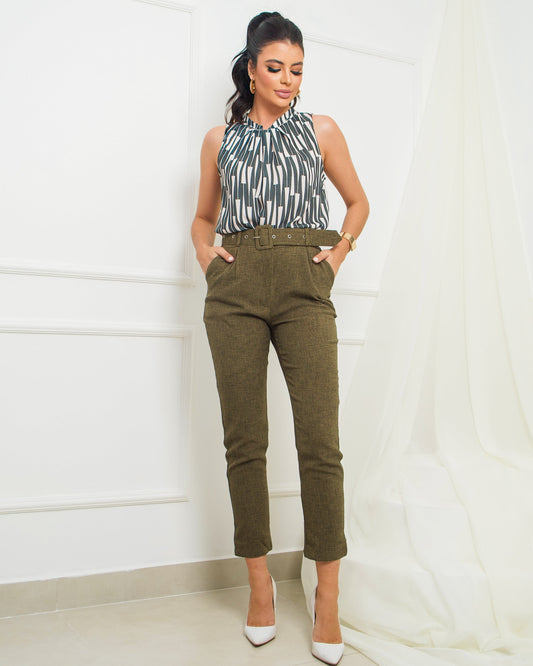 Calça com Cinto 29270