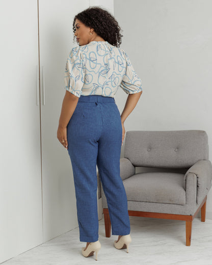 Blusa Manga Bufante 91490