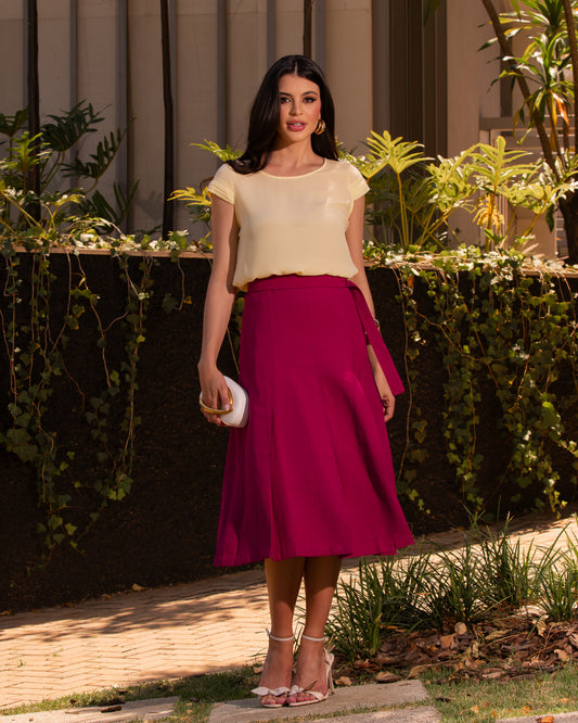 Blusa Gola Redonda Lisa 91821