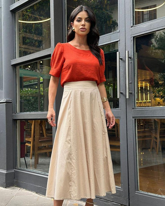 Saia Midi Ampla 09070