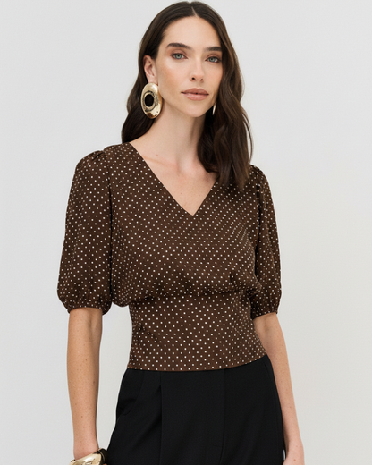 Cropped Decote V 60914