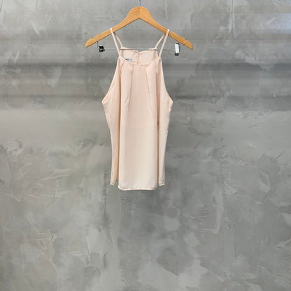 Regata Crepe Alça Fina Lisa 48821