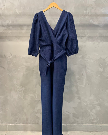 Macacão Manga Longa Transpassado 80001