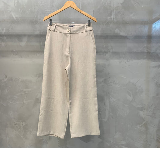 Calça Pantacourt Bege 29540