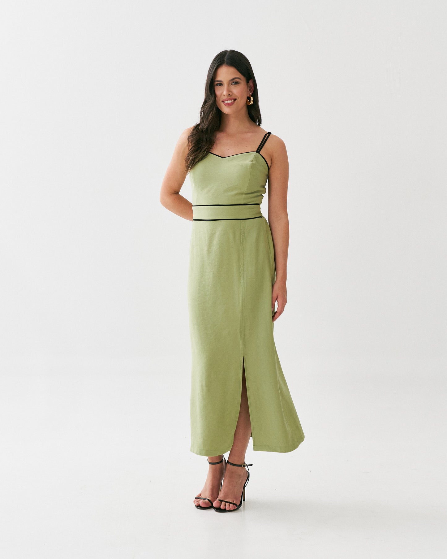 Vestido Midi De Alcinha 91191