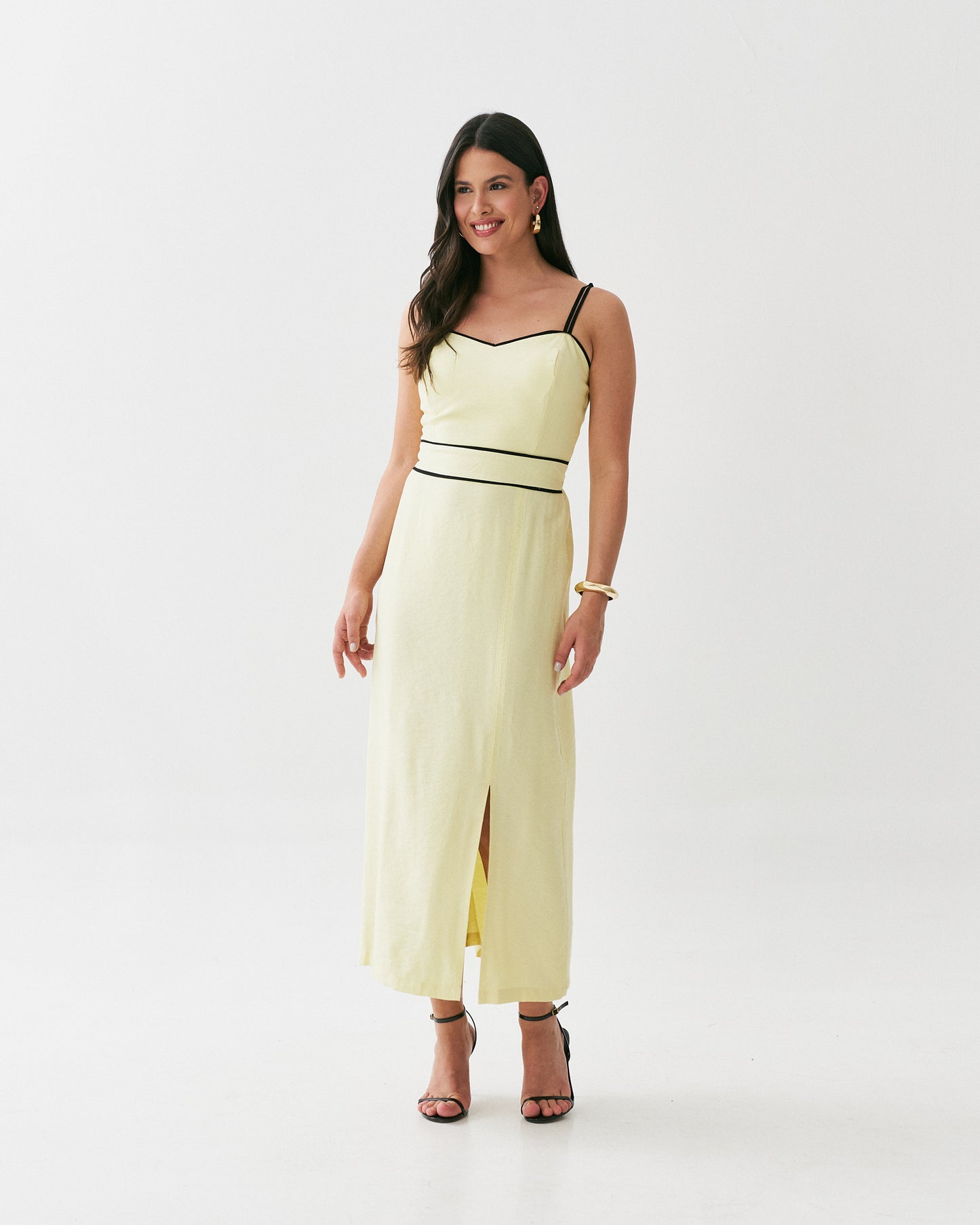 Vestido Midi De Alcinha 91191