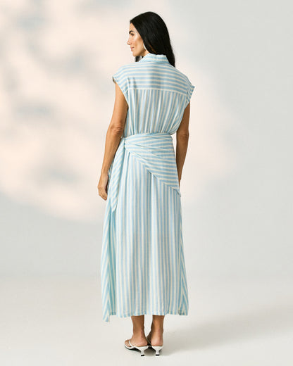 Vestido Midi Listrado 92760