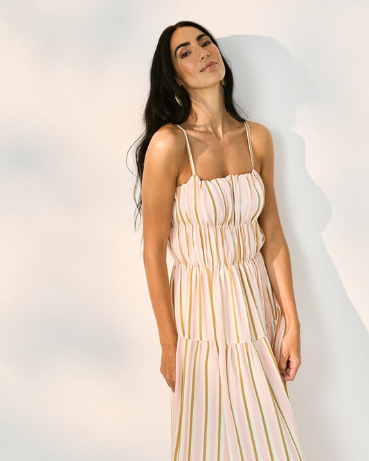 Vestido Midi Listrado 92660