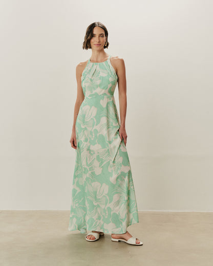 Vestido Longo Estampado 80256