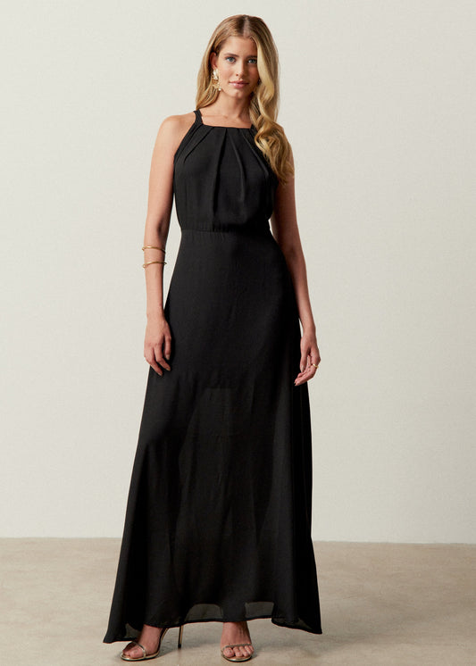 Vestido Longo Alça Larga Liso 80251