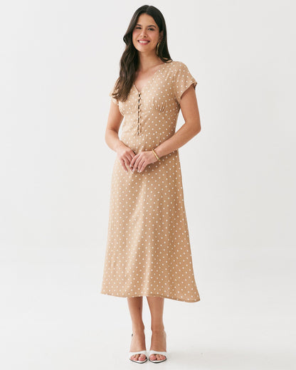 Vestido Midi de Poá 91850