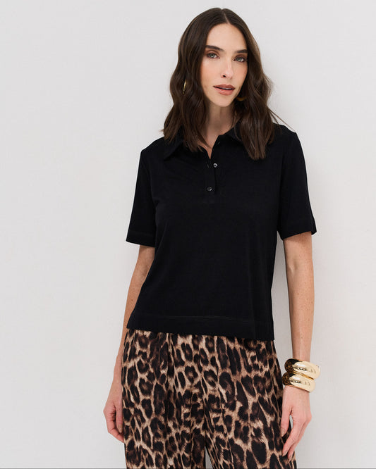 Blusa Polo De Malha 92200