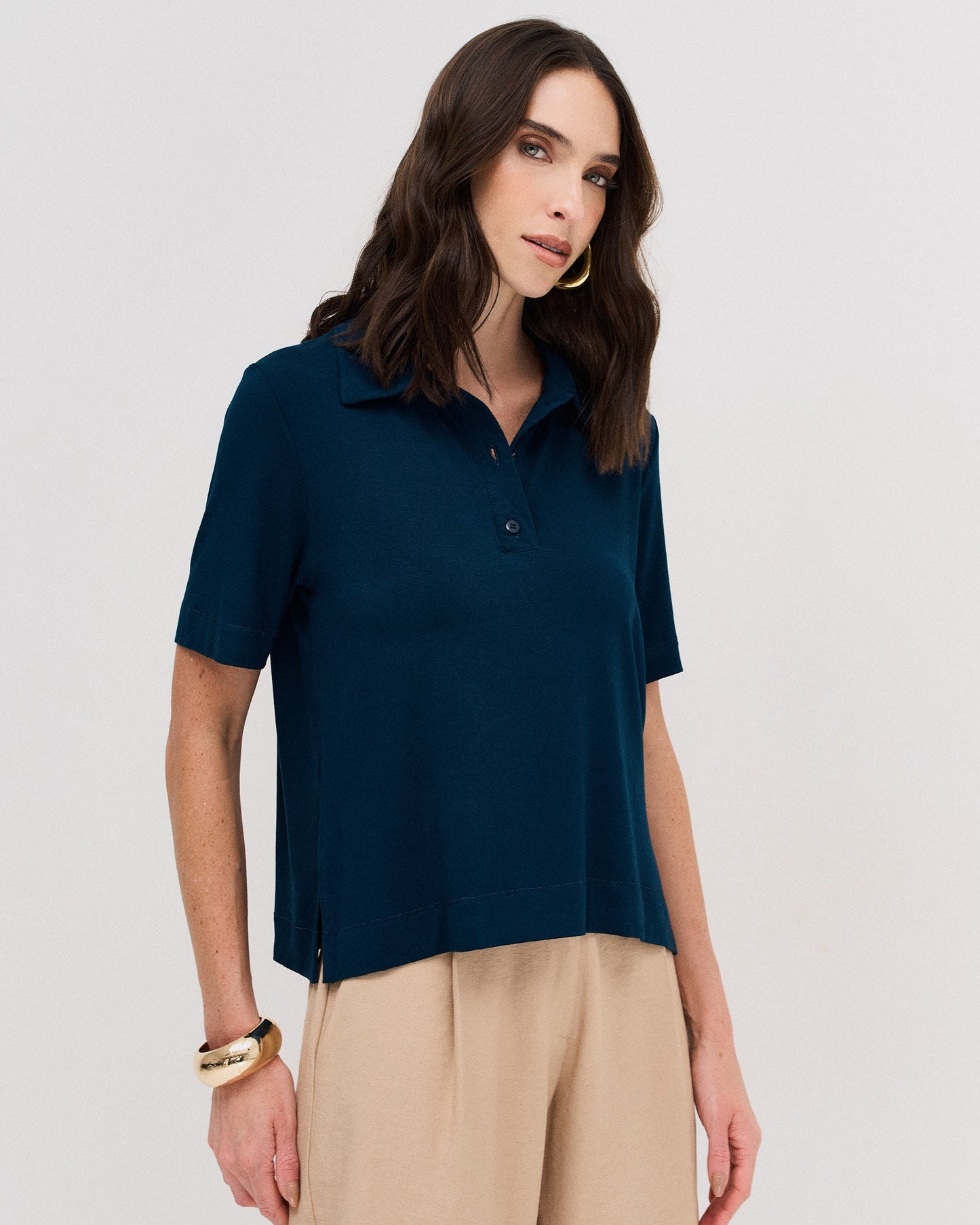 Blusa Polo De Malha 92200